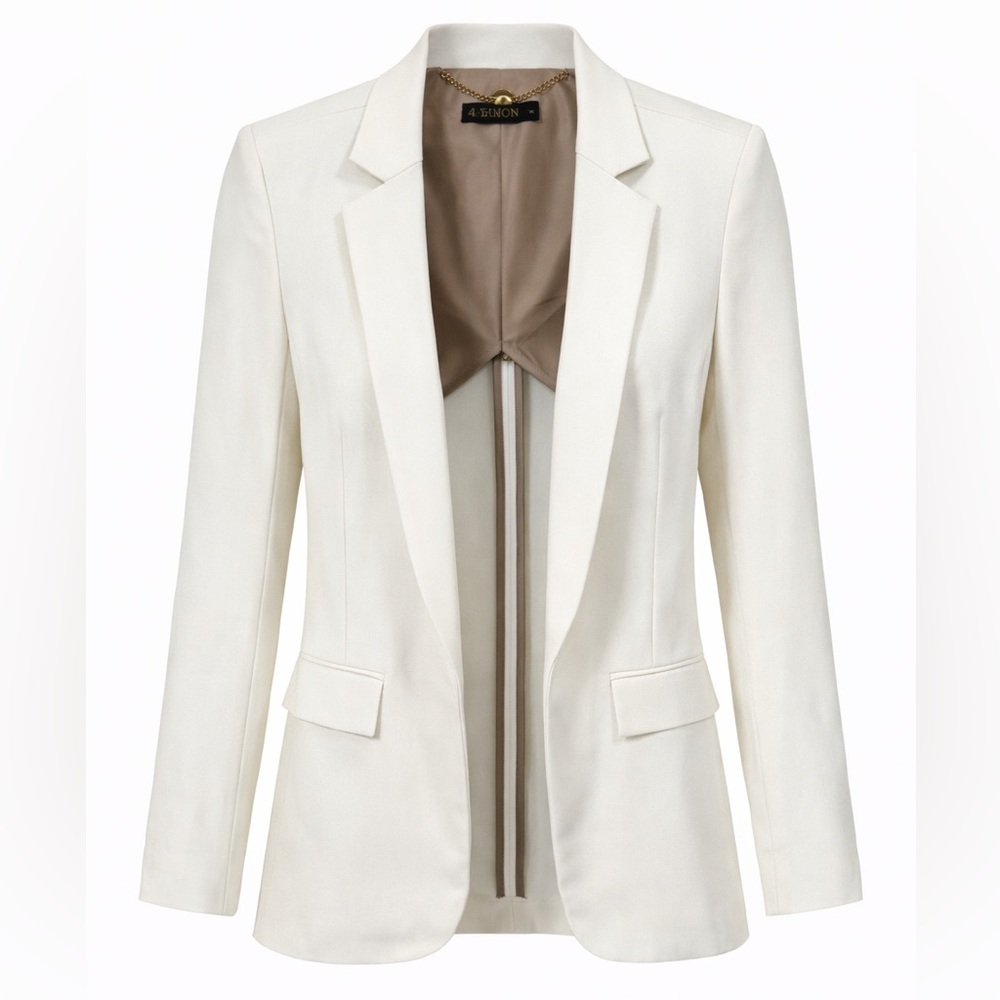 Supertrash Elegant Cream Blazer